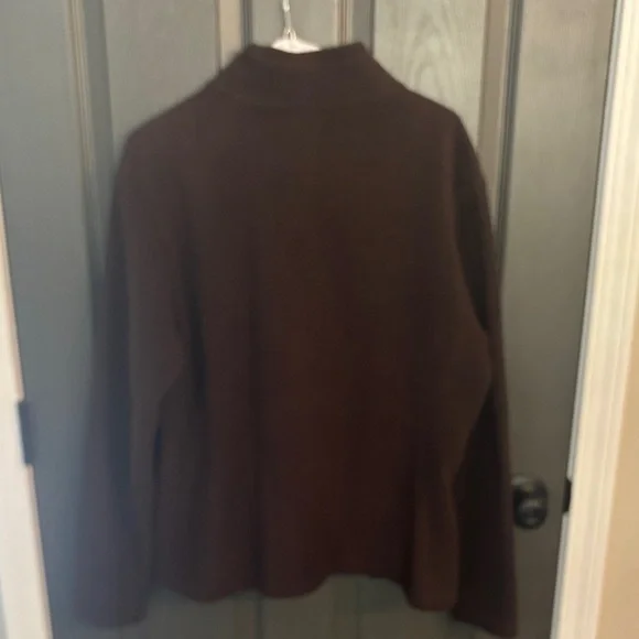 The North Face Dark Brown Full-Zip Fleece - Picture 3 of 3